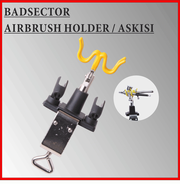 MASA ÜSTÜ AIRBRUSH HOLDER 4LÜ Airbrush Tutucu Mod 03