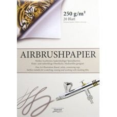 170152 20 ADET 250Gr Airbrush Resim Kağıtları Schoellershammer Airbrush Block No.4 700x500mm