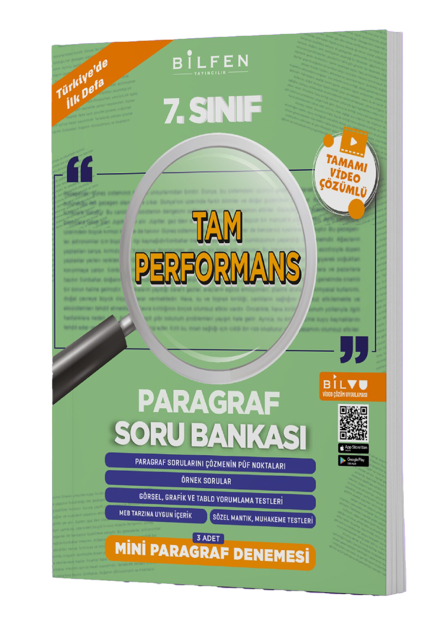 7. SINIF TAM PERFORMANS PARAGRAF SORU BANKASI