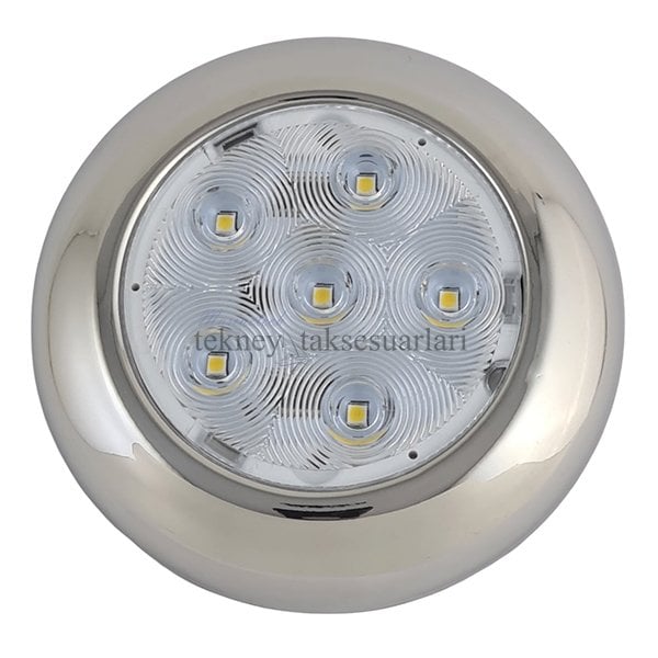 Paslanmaz Spot LED 12V Gün ışığı 100mm