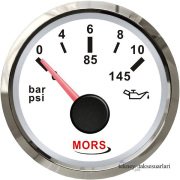 MORS Yağ Basınç Göstergesi 12V/24V 5 Bar, 10 Bar