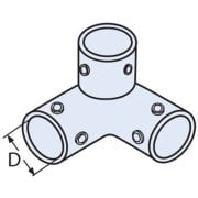 VARDAVELA DİRSEK GEÇİŞ 3'LÜ ÇAP:25MM