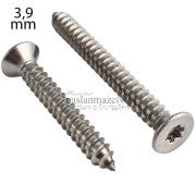 3,9mm Paslanmaz Torx HB Saç Vidası Çeşitleri