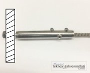 Ø 3 & 4 mm - M 6 SAĞ Diş Kolay montaj Gerdirme