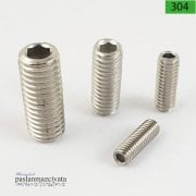 12mm Paslanmaz Setskur Çeşitleri, (Kafasız alyan) DIN916