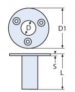 20mm Boru Bağlantı Parçası