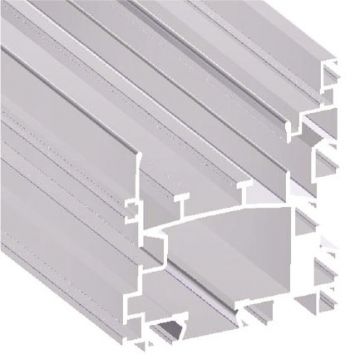 45*165 AĞIR TİP YAN ŞASE ALÜMİNYUM PROFİL(ELOKSALLI)/45*165  STRUCTURAL SILVER ANODIZED ALUMINIUM PROFILE