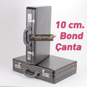 James Bond Tipi 10 cm. Dosya Evrak Çantası Erkek İçin Deri Görünümlü