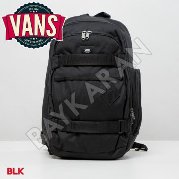 BLK TRANSIENT 3 Modeli Vans Off The Wall Sırt Çantası 15,6 İnç Laptop Gözlü