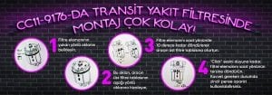 Yağ Bakım Seti Transit Custom V362 Atom Yağ Filtreli 2012-2018
