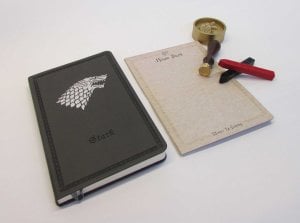 Game of Thrones: House Stark Deluxe Stationery Set HC