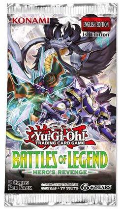 Yu-Gi-Oh! BLHR Battles of Legend-Heroes Revenge Rampage Booster Packet