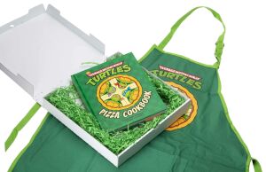 The Teenage Mutant Ninja Turtles Pizza Cookbook Gift Set