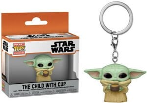 FUNKO POP! KEYCHAINS: The Mandalorian - The Child w/ Cup