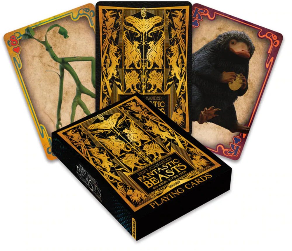 Fantastic Beasts Playing Cards