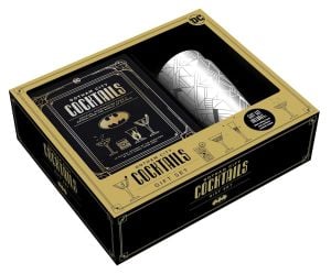 Gotham City Cocktails Gift Set: Official Handcrafted Food & Drinks from the World of Batman