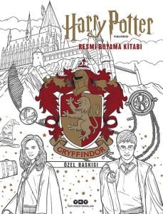 Harry Potter Filmlerinden Resmi Boyama Kitabı – Gryffindor Özel Baskısı