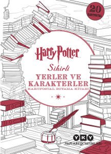 Harry Potter Sihirli Yerler ve Karakterler – Kartpostal Boyama Kitabı