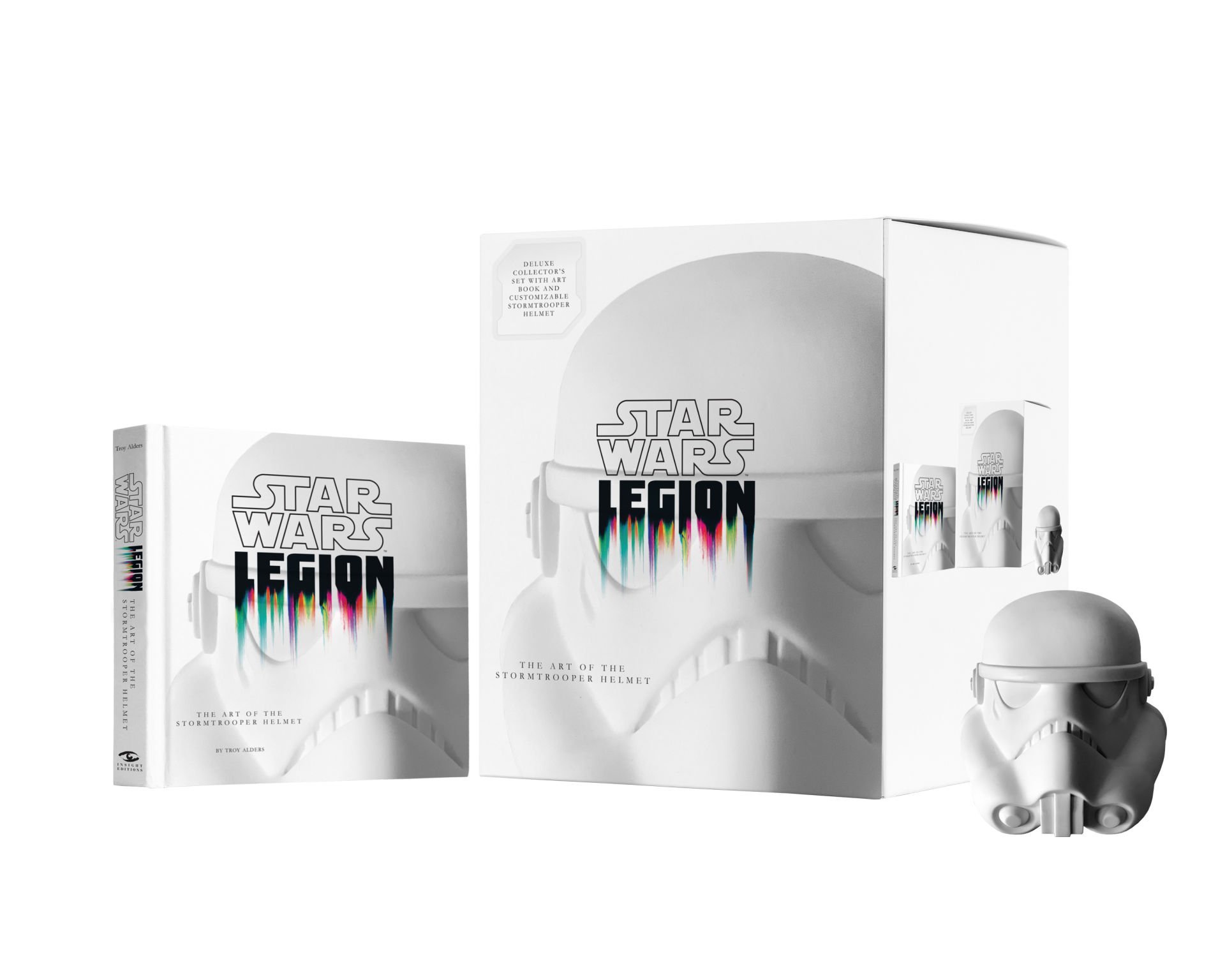 Star Wars: Legion Stormtrooper Helmet and Book Set