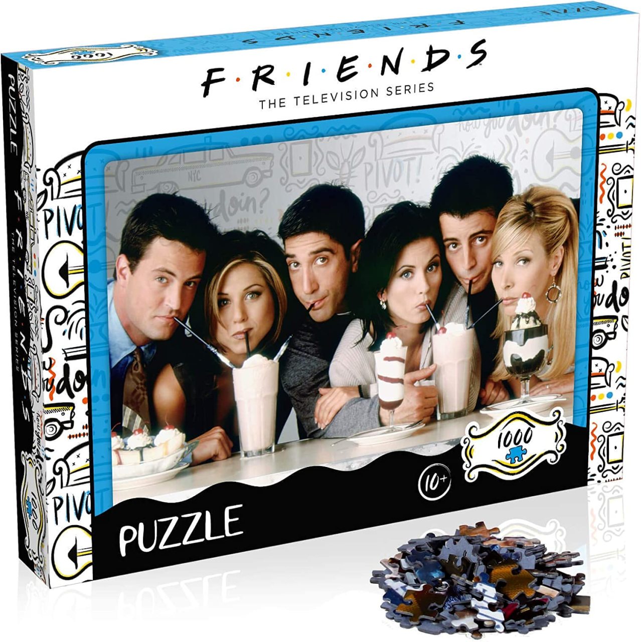 Friends Milkshake 1000 Pc Jigsaw Puzzle