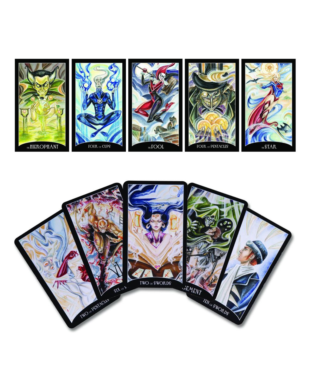 JUSTICE LEAGUE TAROT CARD DECK