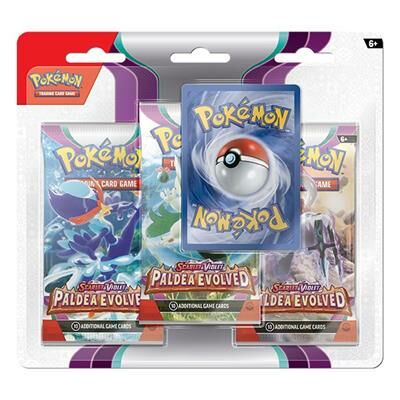 Pokemon TCG: Pokemon Scarlet and Violet 2 Paldea Evolved 3 Pack Blister