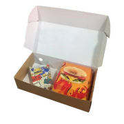 Fast Food Paket Servis Kutusu 26x15x7.5cm