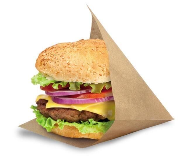 Kese Kağıdı Hamburger Baskısız 1000 Adet