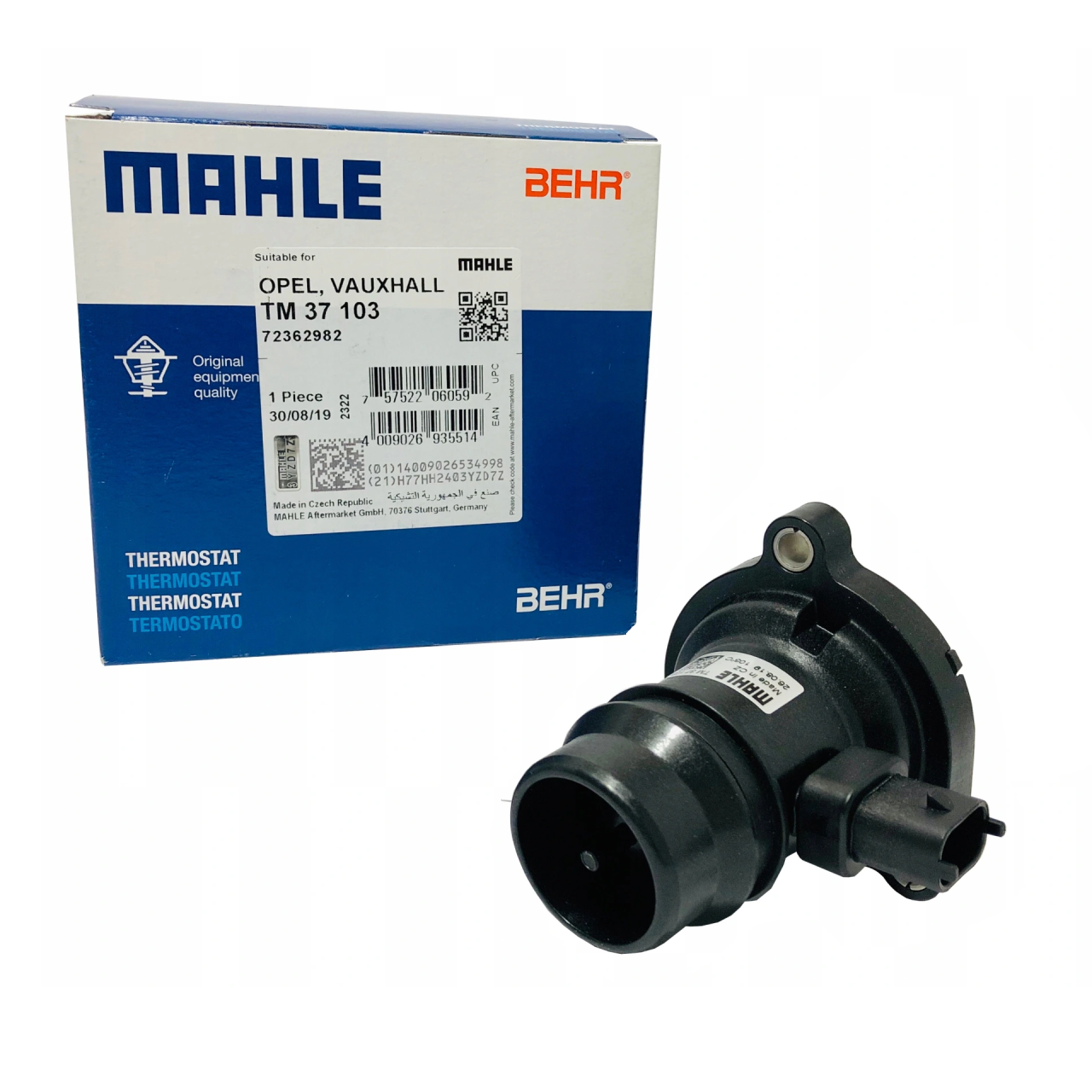 Adam 1.2 - 1.4 Benzinli Termostat MAHLE