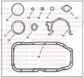 OPEL Alt Takım Conta Tüm 20XE,C20XE,C20LET Motorlar İçin ELRİNG