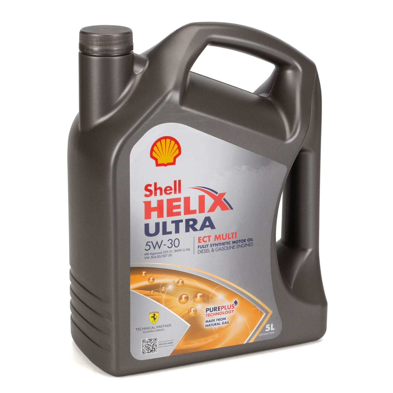 SHELL 5W30 Motor Yağı 5 LT HELIX ULTRA PRO AG DEXOS 2 DPF