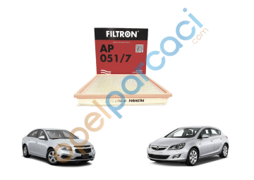 Chevrolet Cruze Hava Filtresi Turbo Motorlar FILTRON