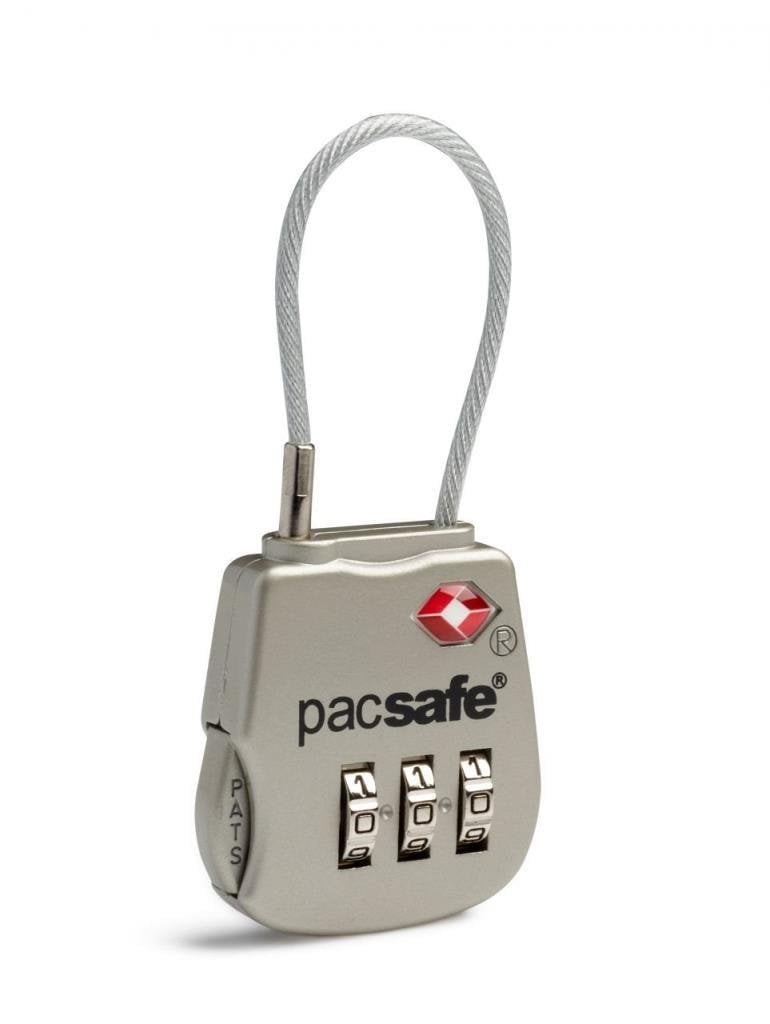 Pacsafe Prosafe 800 TSA Çelik Kablolu Şifreli Kilit