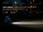 FENIX BC21R V3.0 Şarjlı Bisiklet Feneri 1200 Lümen