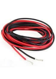 12AWG 1m Kırmızı / 1m Siyah Silikon Kablo