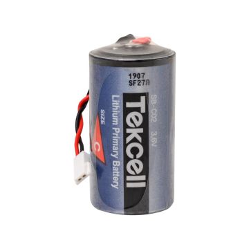 Tekcell 3.6V SB-C02 - C Size 1S1P Li-SOCI2 Lithium Batarya (Soketli)