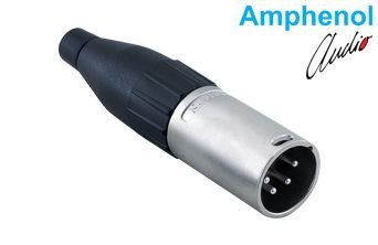 4 Pin XLR Erkek Konnektör