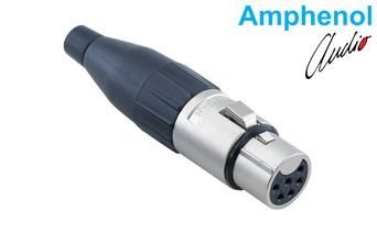 6 Pin XLR Dişi Konnektör