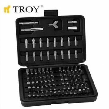 TROY 22302 Bits Uç Seti, 100 Parça