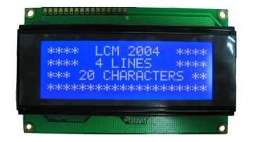 LCD1604 (Mavi Arka Işıklı)