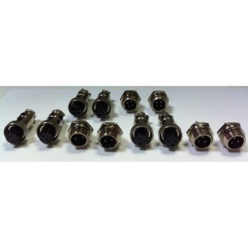 1110 BRASS JACK MİNİ TAKIM 4 Pin Konnektör