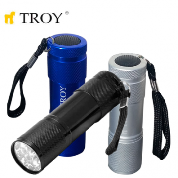 TROY 28902 LED El Feneri Seti, 3 Parça