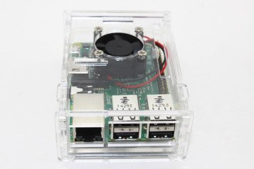 Raspberry Pi Orjinal Şeffaf Acrylic Kutu