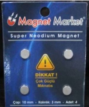 Süper Neodium Magnet