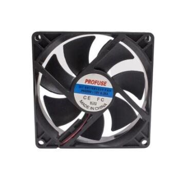 92x92x25mm 12V 0.25A Fan 2 Kablolu - Profuse