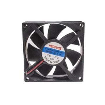 80x80x25mm 12V 0.10A Fan 2 Kablolu - Profuse