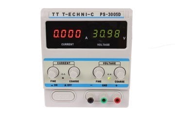 TT Technic PS-3005D 30V 5A Ayarlı DC Güç Kaynağı