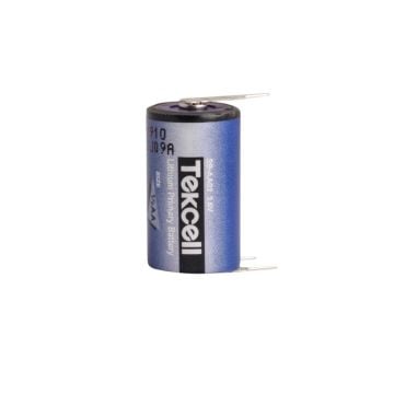 Tekcell 3.6V SB-AA02 - 1/2AA Size Li-SOCI2 3Pinli Lithium Pil