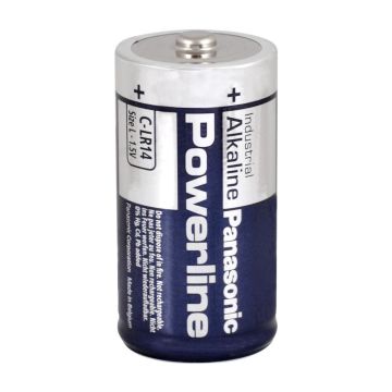 Panasonic - Powerline-LR14AD/B - C Size - Alkaline Pil  - Açık-Bulk