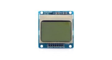 Arduino Nokia 5110 Ekranı - 84x48 Grafik LCD